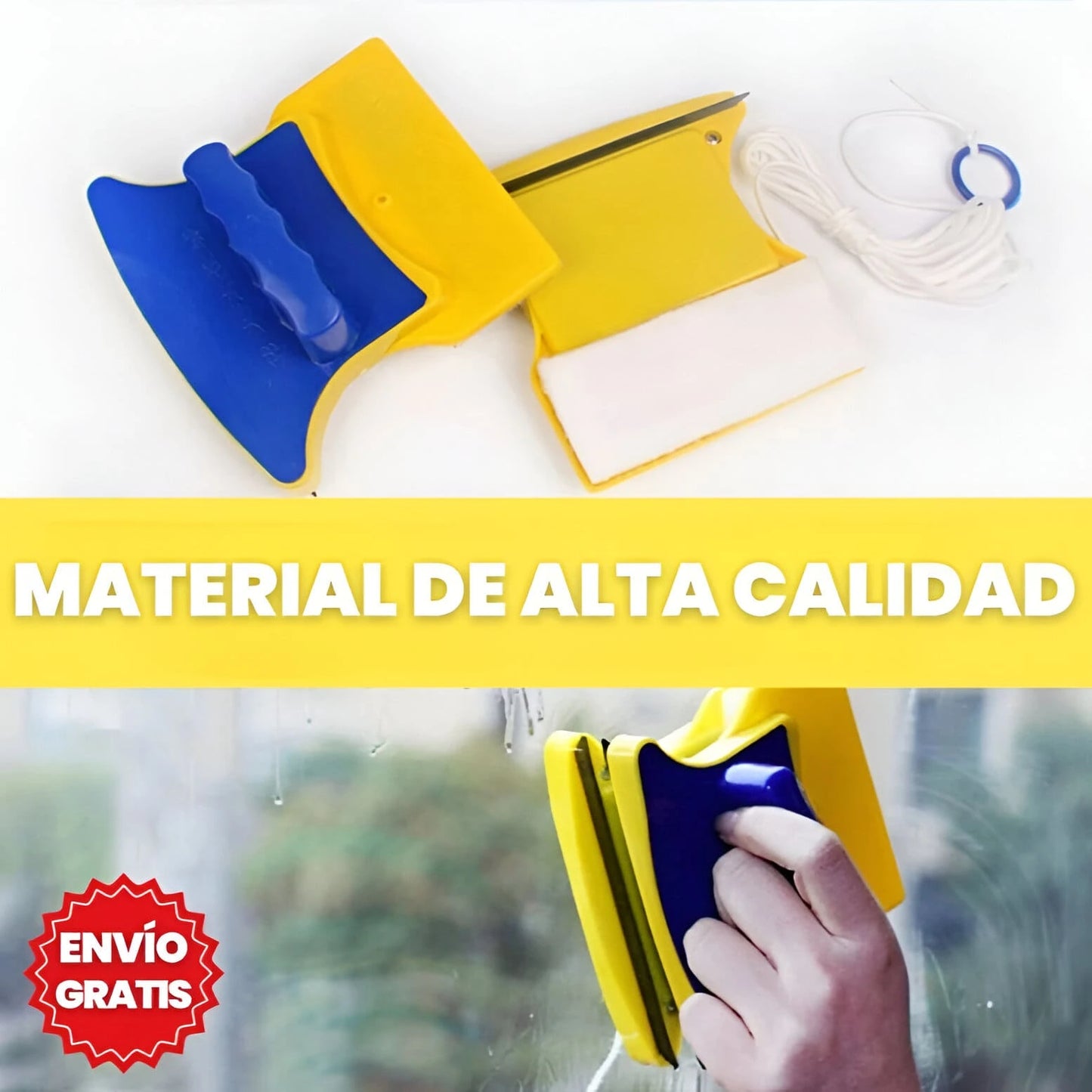 PROMO 2X1 LIMPIAVIDRIOS MAGNETICO