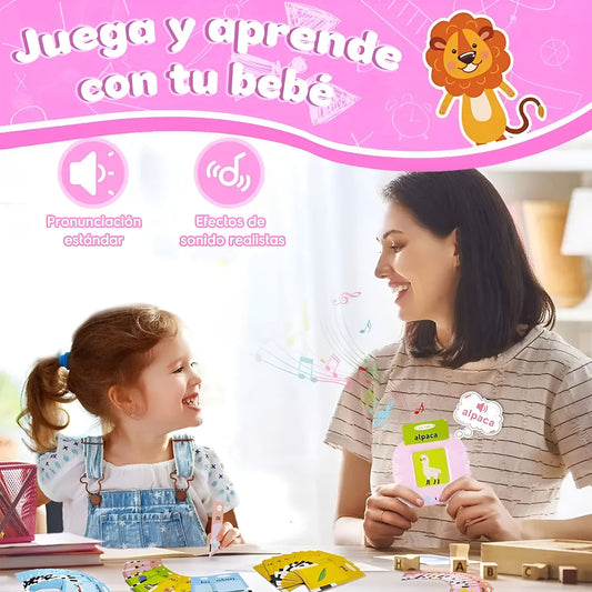 Tarjetas Flash y Máquina Bilingüe Recargable (Incluye Cargador)